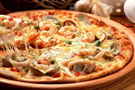 Pizza Fruits de Mer Moyenne